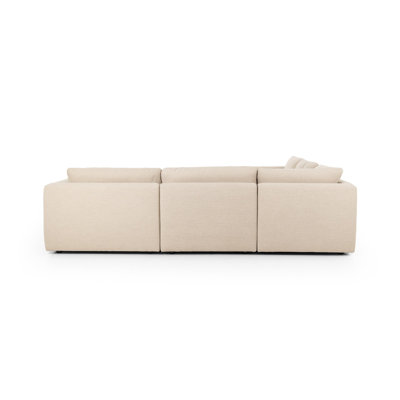 Margorie Upholstered L-Shaped Sectional Symmetrical