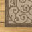 Haggerty Vintage Filigree Textured Weave Beige/Brown Indoor/Outdoor Rug-1023911585