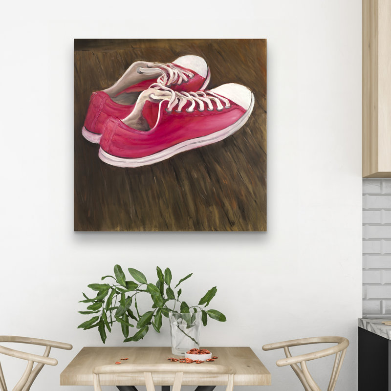 Sneakers - 32"x32" art on canvas