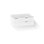 Maxstow 48 po Meuble-lavabo mural avec lavabo et comptoir en quartz