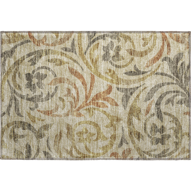 Premium Machine Washable Prisco Beige Rug