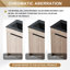 Meuble-lavabo simple en céramique avec portes à fermeture en douceur-899842820