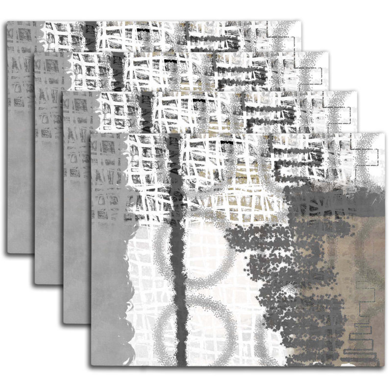 Napperon abstrait en polyester