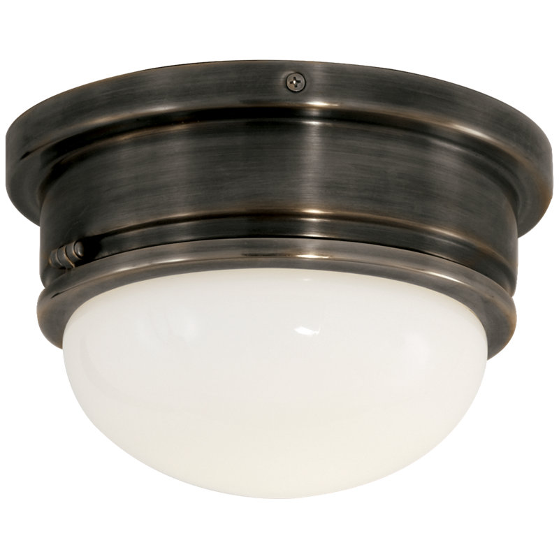 Chapman & Myers Marine Medium Flush Mount, Bronze