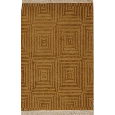 Hand-Knotted High-Quality Gold Area Rug