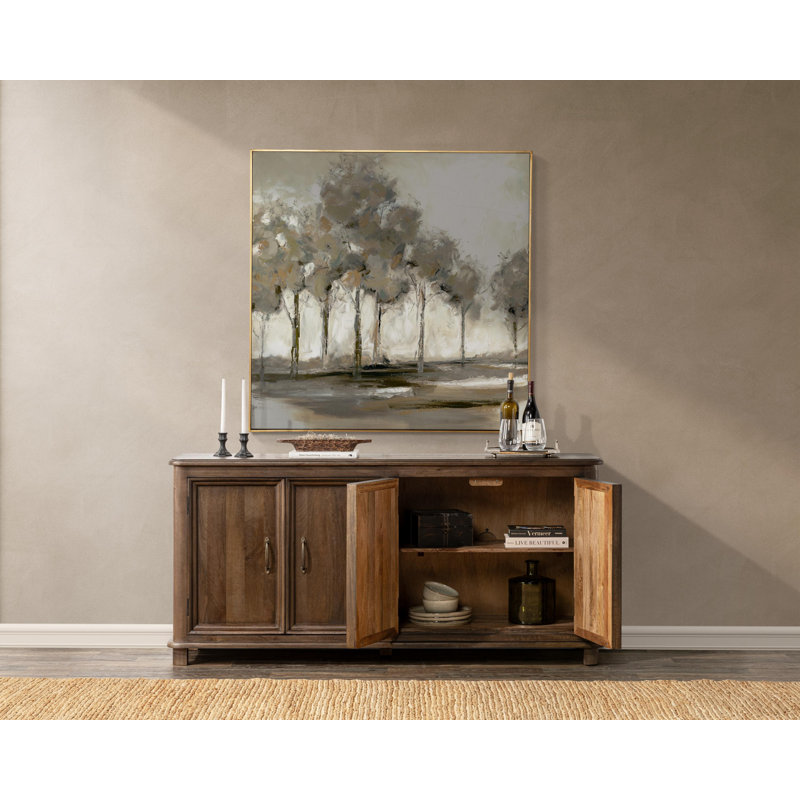 Brookside 72'' W Solid Wood Sideboard