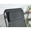 Royalcraft Black Zero Gravity Relaxer with drinks and phone holder