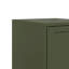 Aujah 36cm W Steel Bedside Table-536426987