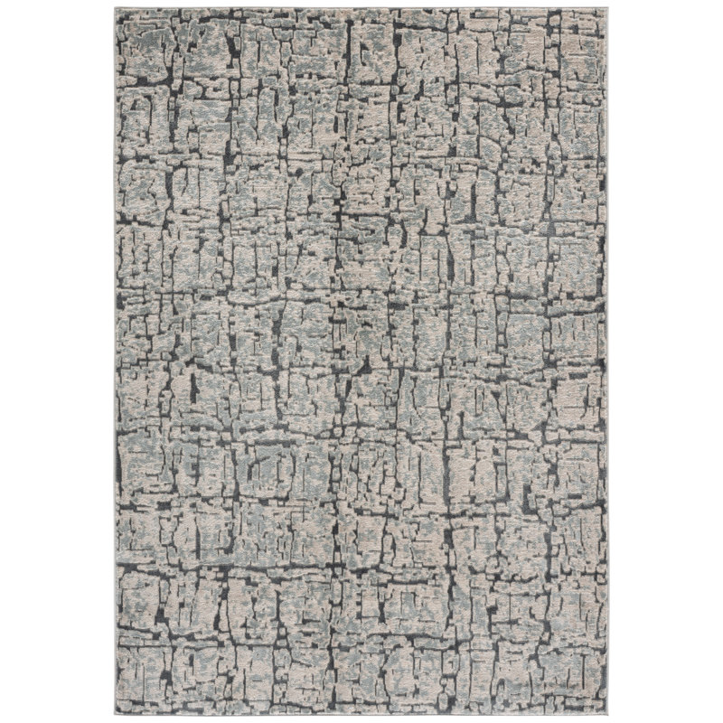 Madrid Performance Abstract Indoor Rug, 5'-3" x 7'-6" Rectangle