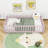 Wood Floor Bed With Fence-1287628038-1287628034