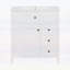 Meuble-lavabo moderne avec lavabo, armoire, 3 tiroirs, tablette réglable-129226215