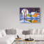 « reflection winter night », reproduction de peinture à l’acrylique sur toile tendue-31877646