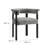 Modway Imogen Fabric Low Back Armchair-97854823