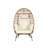 Wicker Egg Chair-760912176