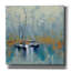 «Bateaux dans le port III» par Silvia Vassileva, art mural sur toile-839956139
