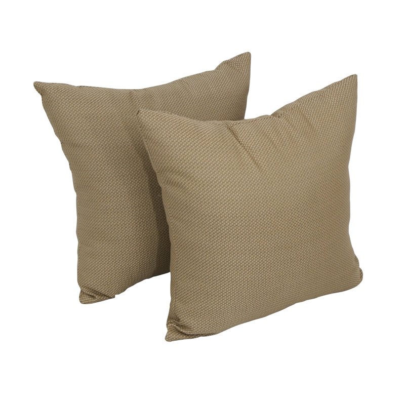 Housse et insert de coussin carré extérieur Premium Premium Jacquard
