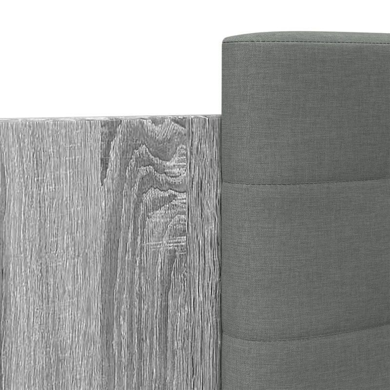 Middleport Bed, UK Single - 90 x 190 cm, Grey Sonoma