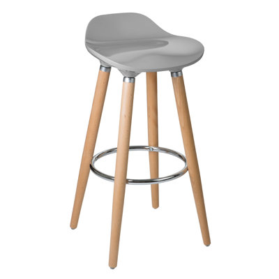 Jaelynn Bar Stool with Stainless Steel Frame