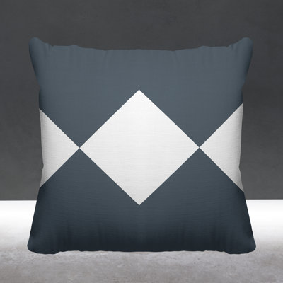 Alexis Geometric Outdoor Reversible Throw Pillow