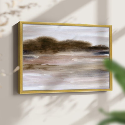Baie automnale - reproduction encadrée - réarmable