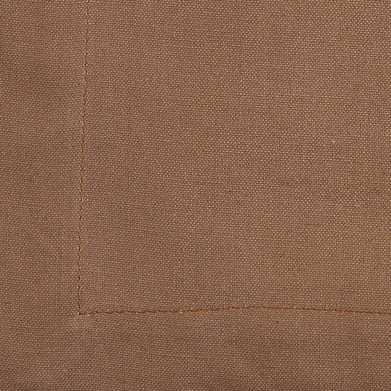  Elements Burro Napkin Set of 4, 18” Square, Brown