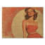 Pin-up à pois - Décoration murale rétro en bois-1852191657-1852191660