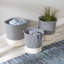 Fabric Basket With Handles - Set of 3