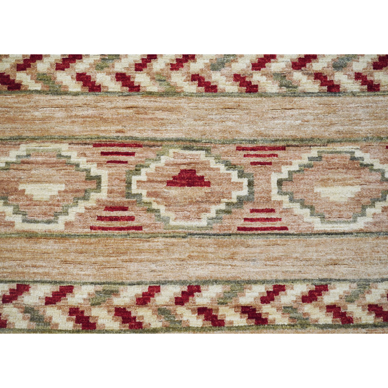 Hand Woven Wool Geometric Area Rug