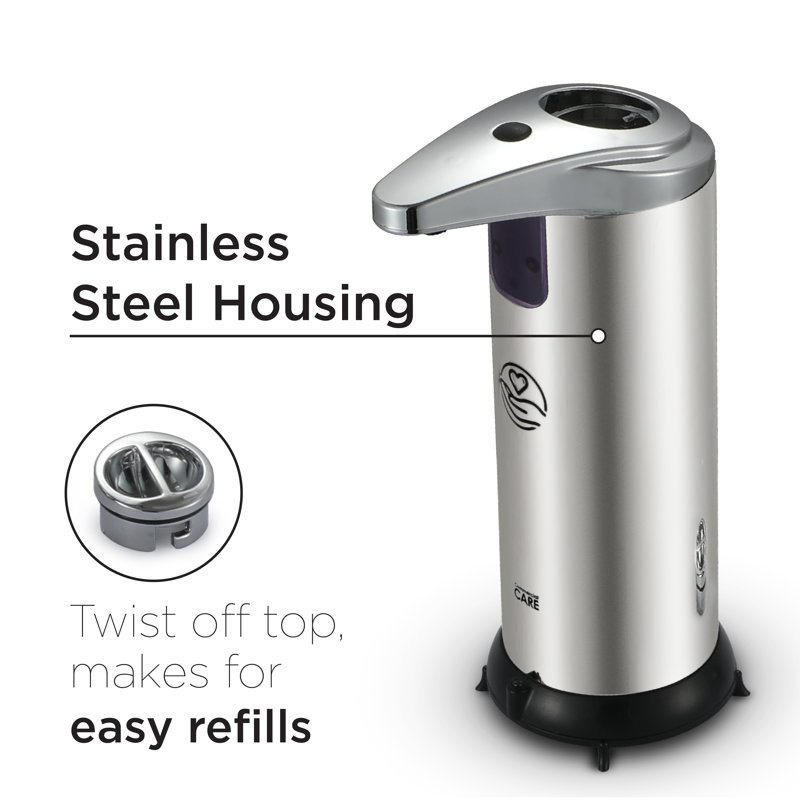 Stainless Steel Touchless Automatic Soap Dispenser with Motion Sensor
