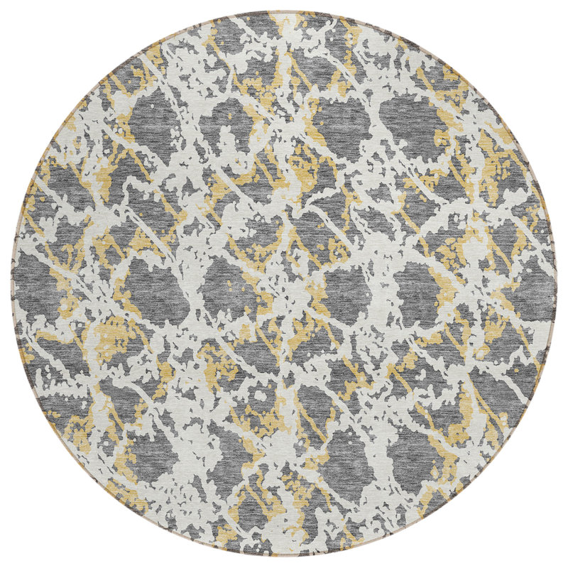 Tapis rond 8 po