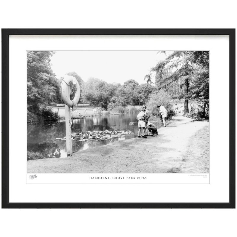 Harborne, Grove Park C1965 - Single Picture Frame Print, 40cm H x 50cm W x 2.3cm D
