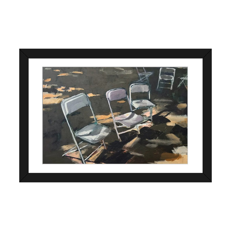 Après la fête - reproduction d'art mural - papier d'art encadré, 32" x 24", Framed Paper, Black