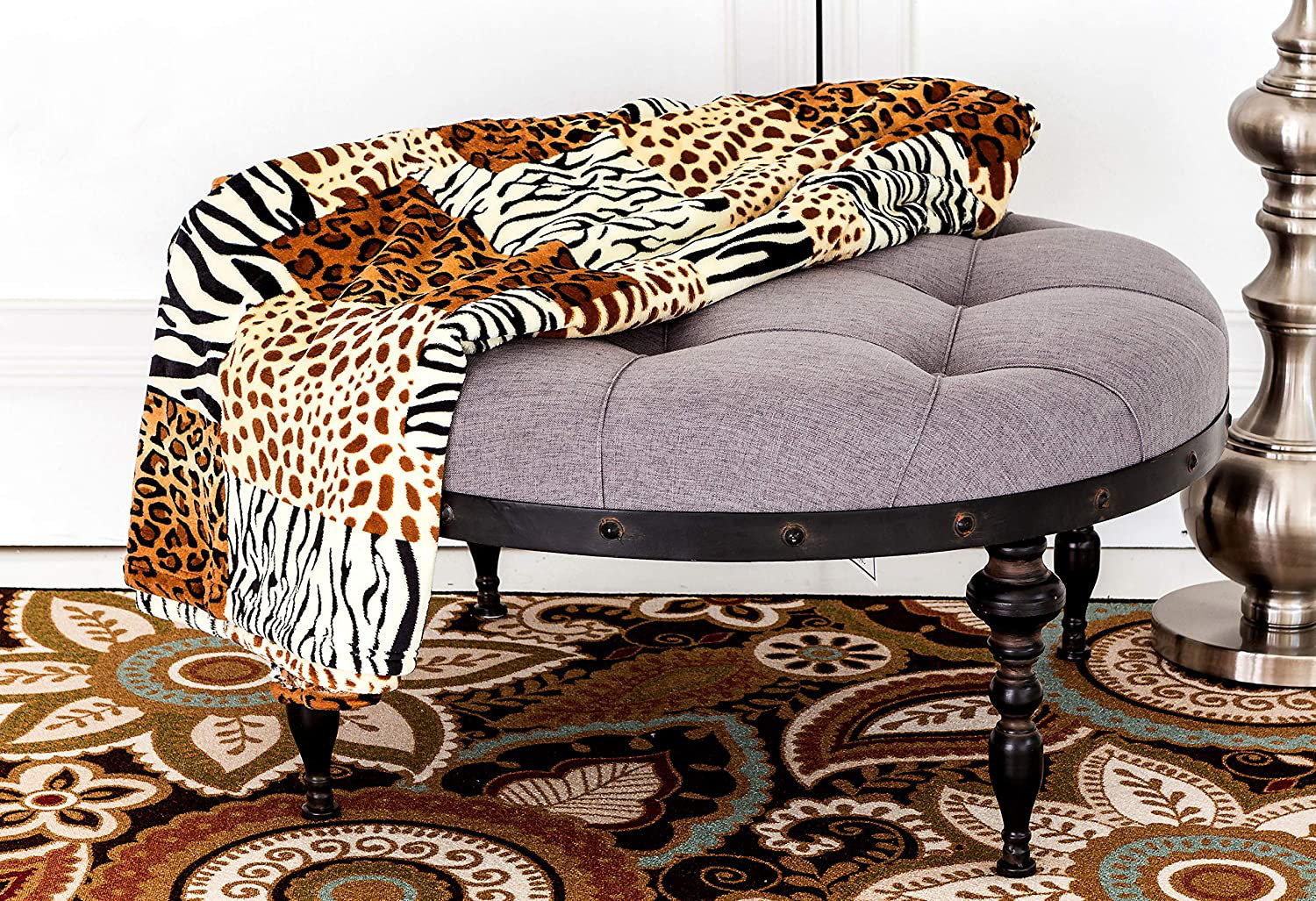 Safari Quilted Blanket
