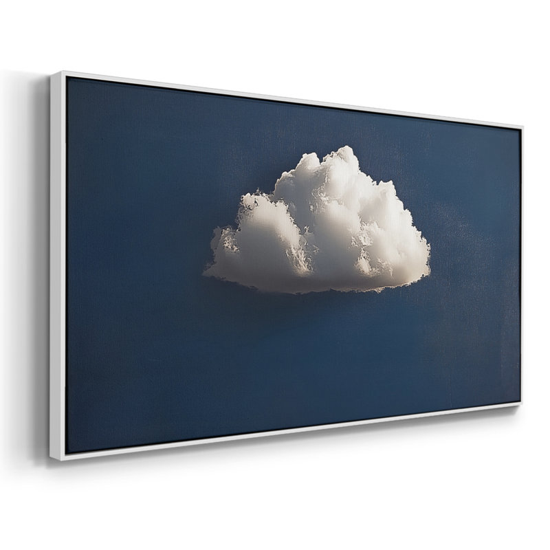 Série paysage - LV - Toile tendue avec châssis encadré - Prêt à accrocher, H 21 po x l 41 po, Blanc