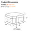 Markyiah Upholstered Ottoman