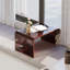 Table d'appoint moderne en acrylique - table de bout minimaliste transparente pour le salon et la chambre à coucher, table d'appoint contemporaine au design transparent-1597093029