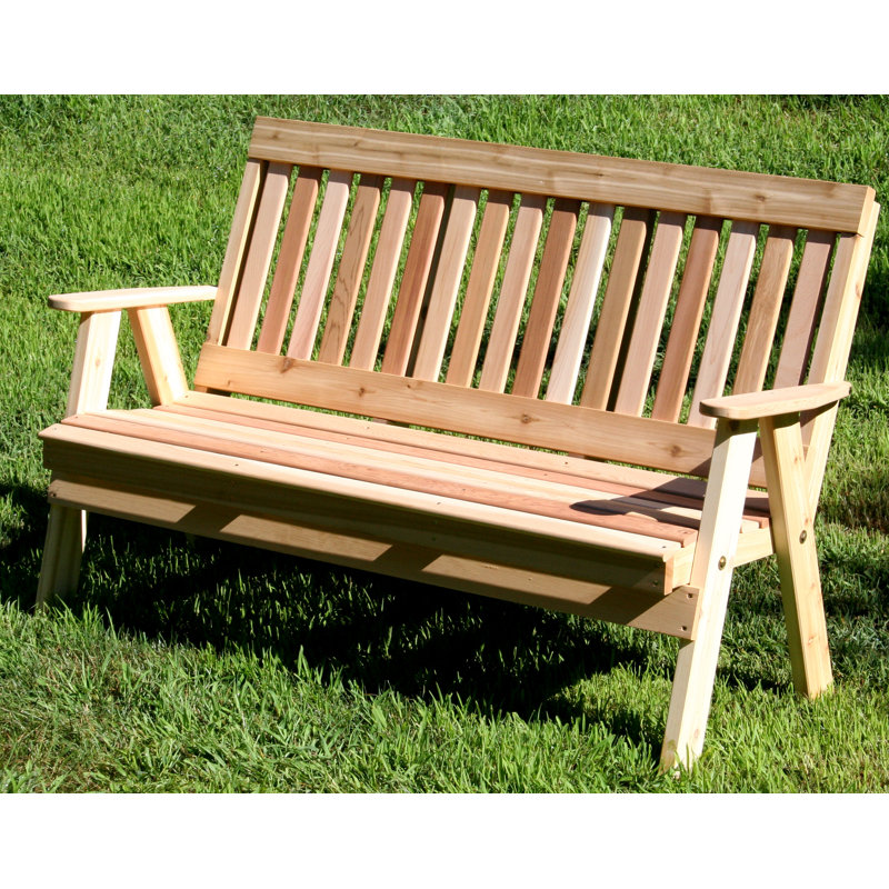 Banc de jardin Cedar Benches, 6 pi, Teinture / scellant cèdre