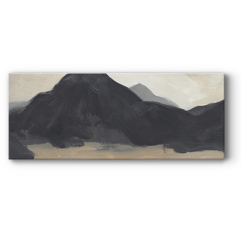 Mountain Range VII sur impression sur toile, H 20 po x l 50 po x P 1,5 po