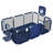 71"x48" Baby Playpen Sturdy Safety Play Yard Activity Center with Basketball Hoop and Football Net-94468286