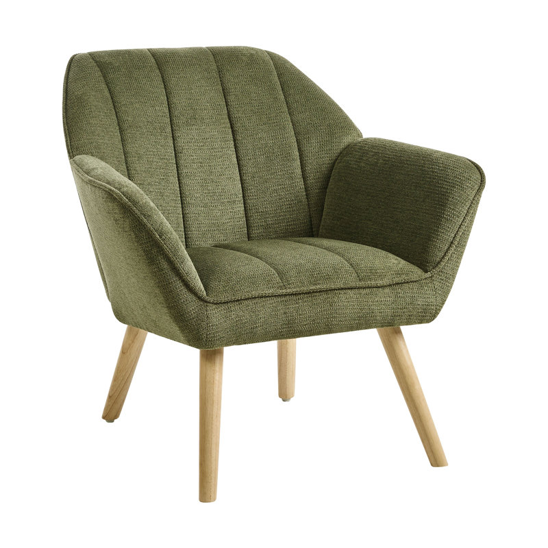 TORUD Upholstered Armchair, Green