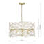 3 - Light Satin Gold Pendant