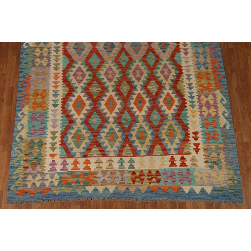 Wool Geometric Rug
