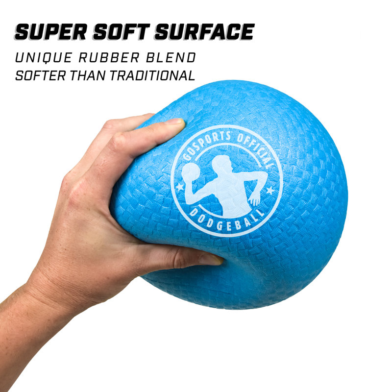 6 Pack No Sting Dodgeball Inflatables