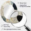 Monochrome Medley III - Miroir mural moderne ovale-1213780816