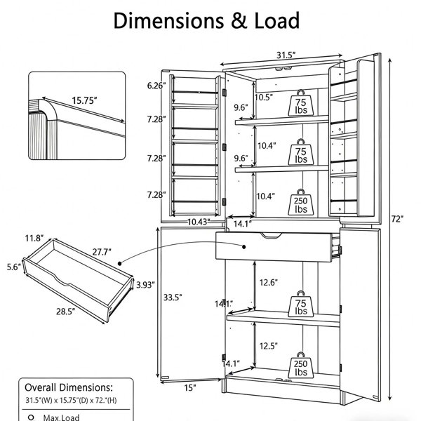 Dimensions du produit
