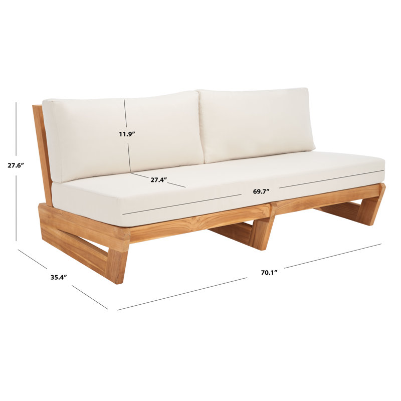 Outdoor 2 - Seat Loveseat, Beige