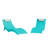 Aquawave Ultra-Portable Foldable Patio Chaise Lounge-1403691013