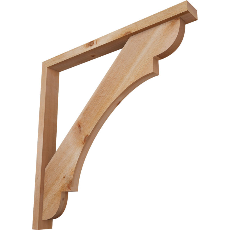 Support de scie brute 4 po x l 40 po x H 40 po avec support décalé, cèdre rouge de l'Ouest, 40 x 40