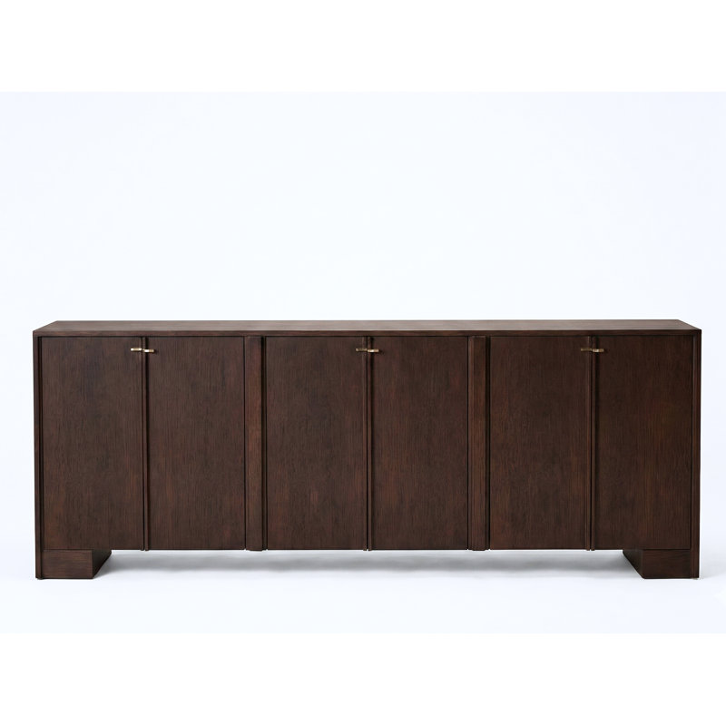 Milan 96" Sideboard, Warm Brown