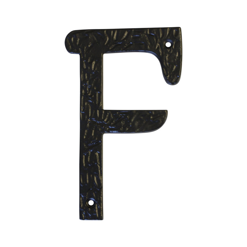 Lettre de montage en surface 6 "H, F
